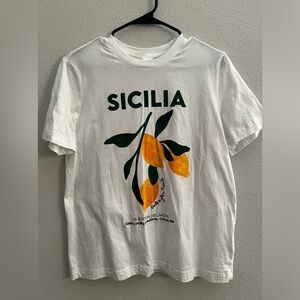 Pre-Owned H&M Sicilia T-Shirt